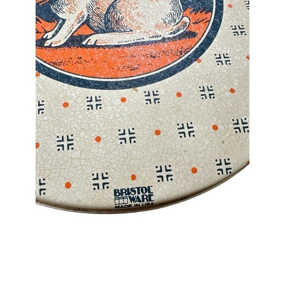 Vintage Bristolware rabbit round tin - Picture 4 of 10